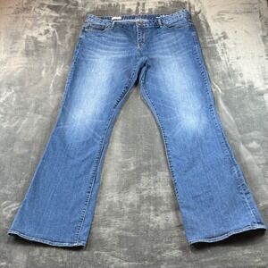 Gap 1969 Perfect Boot Jeans Womens 33XL Light Wash Blue Denim Bootcut Stretch